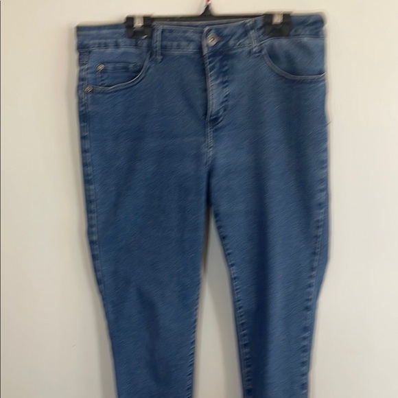 Cleo Classic Blue Straight Leg Jeans - Picture 1 of 7